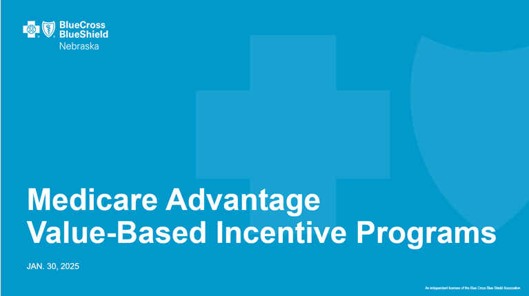 MedA Value-Based Incentive Program PPT